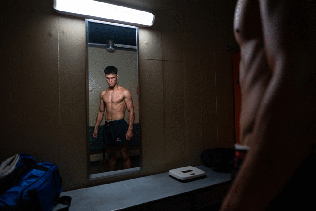 La Storia del Mio Amico Pugile: Quando 58kg Diventano 55kg Pugile riflette su performance e recupero muscolare - ascolto dei segnali del corpo post-allenamento