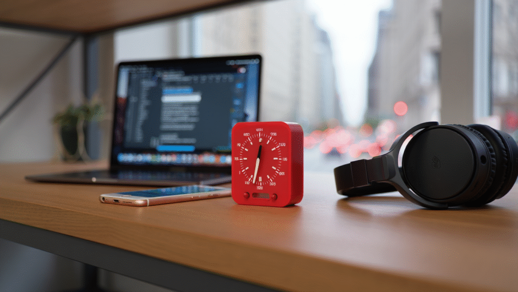 Tecniche Pratiche: Da Zero Distrazioni a Laser Focus Gestione sovraccarico cognitivo con tecnica Pomodoro - scrivania ordinata ambiente low-stimulus per focus mentale