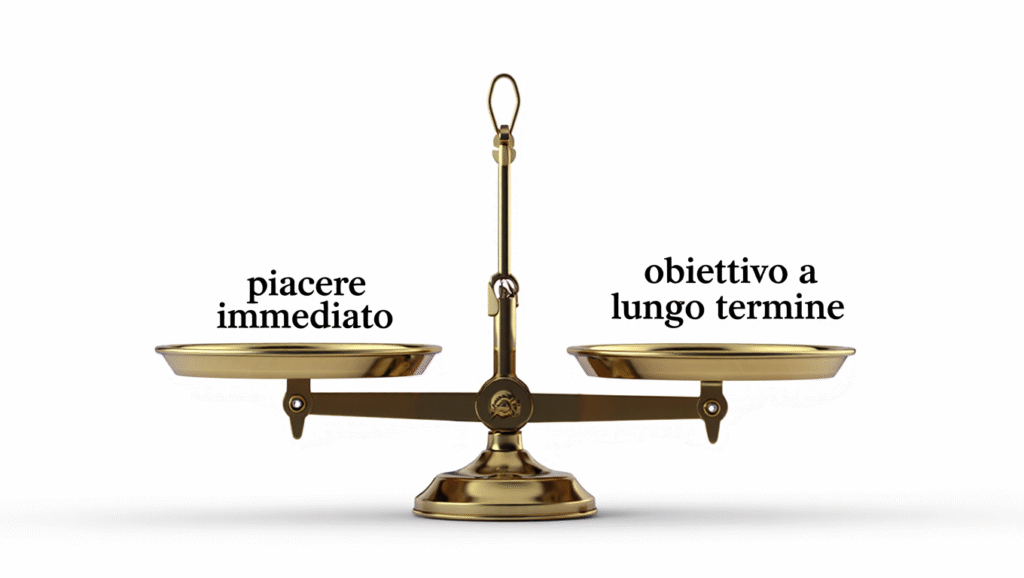 La Verità Scomoda Sul "Carpe Diem" Equilibrio presente futuro - bilancia tra gratificazione immediata e obiettivi a lungo termine disciplina