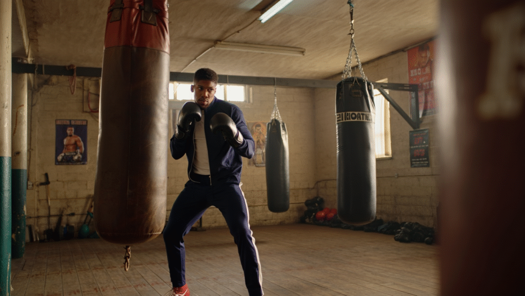 Chi è davvero Anthony Joshua Anthony Joshua si allena in palestra semplice, routine quotidiana atleta e abitudini discipline vincenti