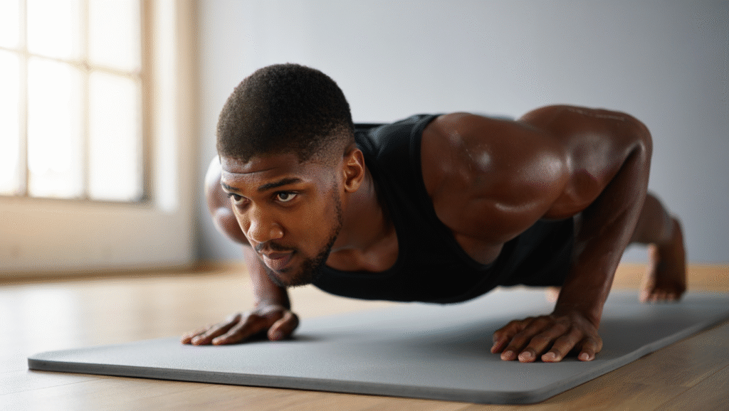 7. Stretching e Mobilità: La Longevità del Guerriero Anthony Joshua yoga stretching mobilità - discipline vincenti atleti per longevità carriera e routine benessere quotidiana