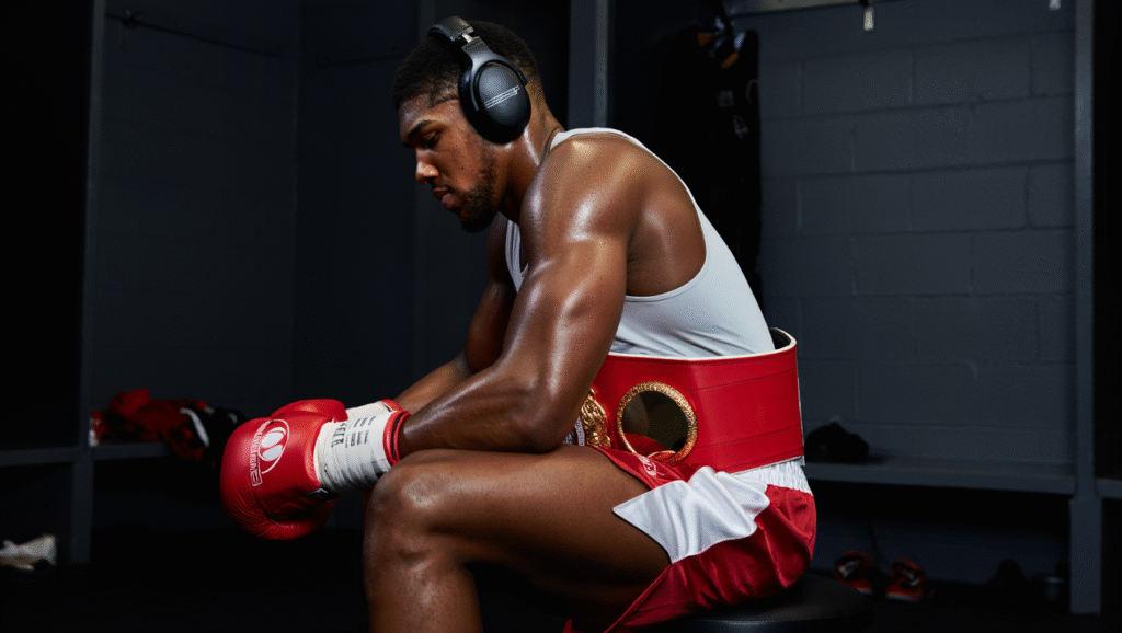 9. Passione per la Musica come Reset Mentale Anthony Joshua meditazione e concentrazione atleti, preparazione mentale campioni pugilato